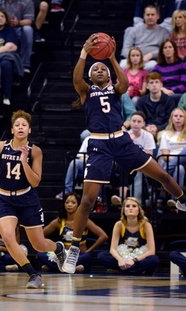 Allen helps No. 2 Notre Dame women defeat Chattanooga 79-58 (Dec 27, 2016)